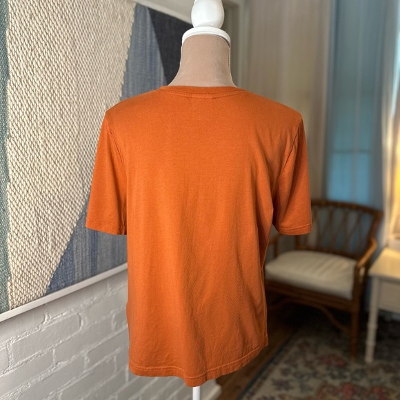 Reebok Burnt Orange 100% Cotton Graphic T-Shirt - Picture 8 of 10